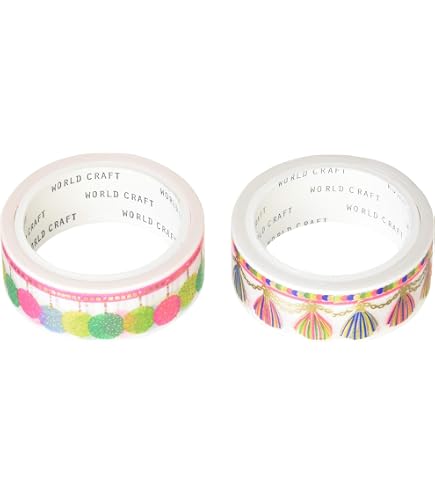 Amazon.co.jp: ヨハク マスキングテープ 15mm CHECK&STRIPE/ヨハク